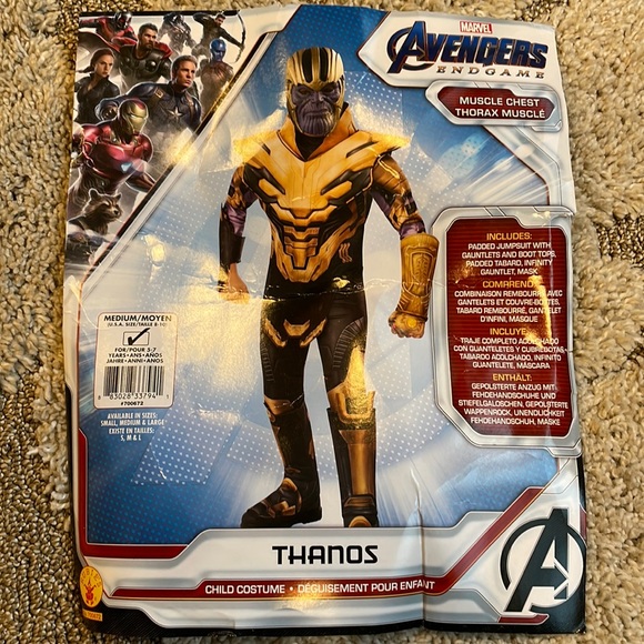 Thanos child’s costume. Size M (8/10) - Picture 2 of 4